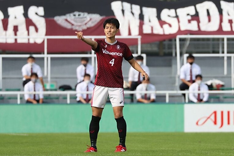 鍬先がピッチ内外で見せた意識を、後輩部員たちがどう継承していくだろうか©Waseda Sports