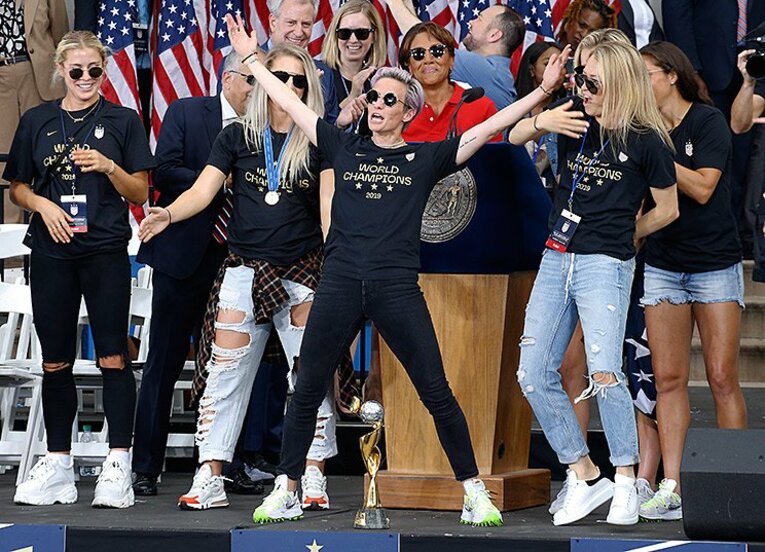 いま世界で一番かっこいい女性。女子W杯連覇、ミーガン・ラピノー。(3)