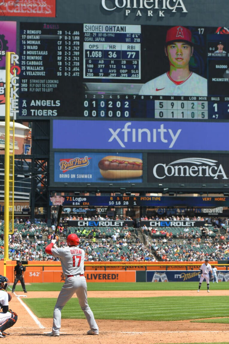 大谷が完封勝利が飾った「伝説のダブルヘッダー」第1試合　©Getty Images