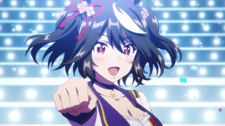 おなじみのウイニングライブ　©2023 アニメ「ウマ娘 プリティーダービー Season 3」製作委員会