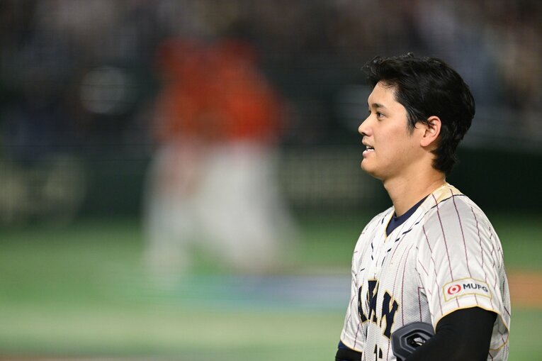 WBCでの大谷　©Nanae Suzuki