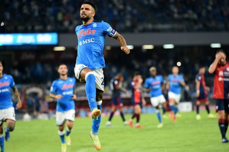 圧巻の攻撃サッカーで開幕6連勝とスタートダッシュに成功したナポリ。1989-90シーズン以来のスクデット獲得を狙う ／ photograph by Getty Images