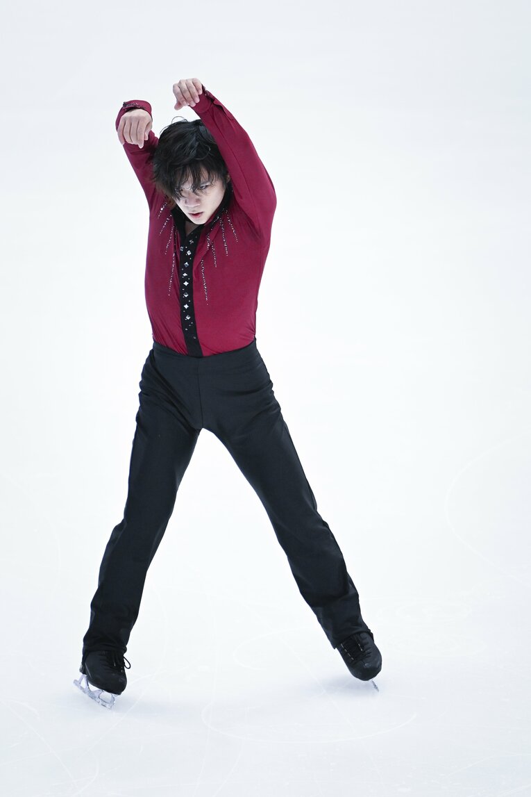 「昌磨のマジックを見せて！」世界王者・宇野昌磨を奮起させたランビエル・コーチの激励…300点超えに「スーパーエキサイティング」(17)