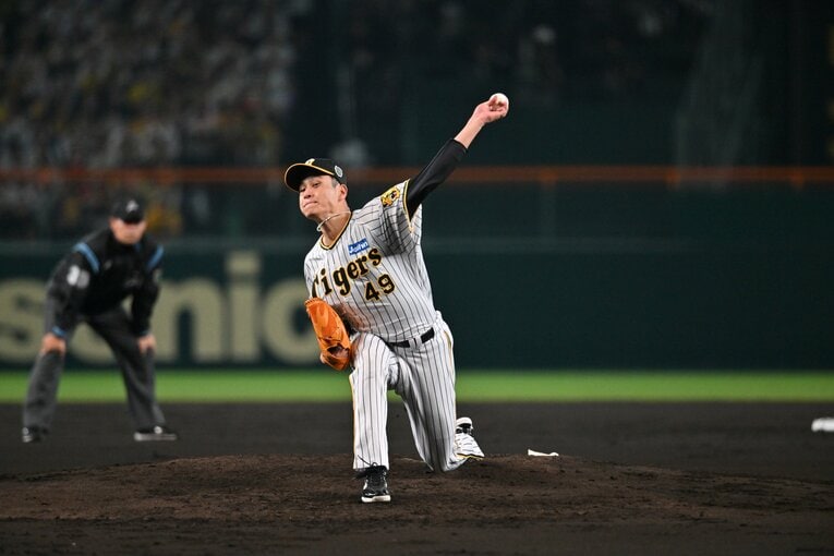 「覚醒した元ソフトバンク組」（1人目）…阪神の日本一に貢献した大竹耕太郎　©Hideki Sugiyama