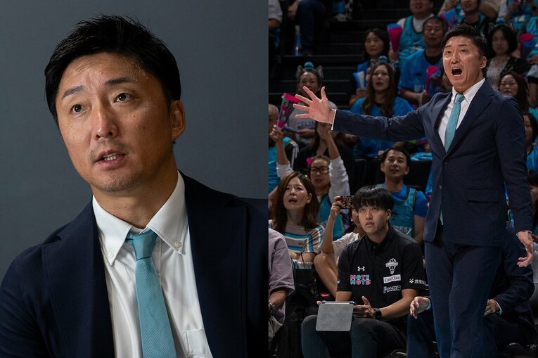 佐賀バルーナーズヘッドコーチの宮永雄太氏。5シーズン目を迎える　©Shiro Miyake