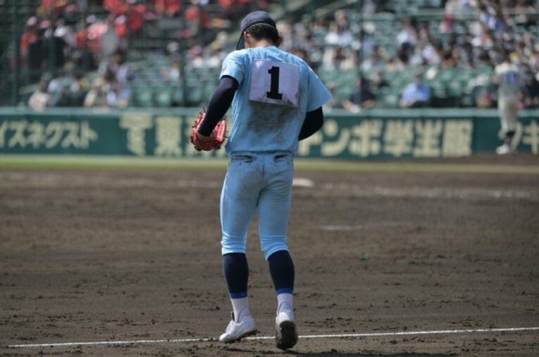 山田投手の奮闘に関しては各種のメディアが報じるほど注目度が高い。そこで考えるのは、「全国大会は何のためにあるべきなのか」という問いだ ／ photograph by Hideki Sugiyama