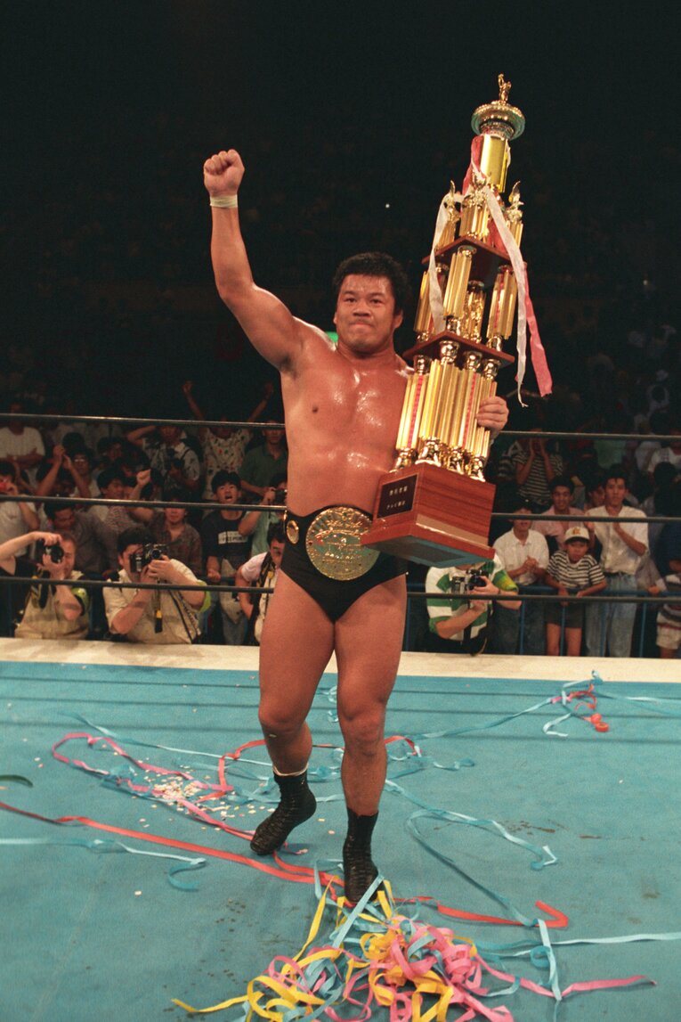 1988年6月、IWGPヘビー級王者の藤波
