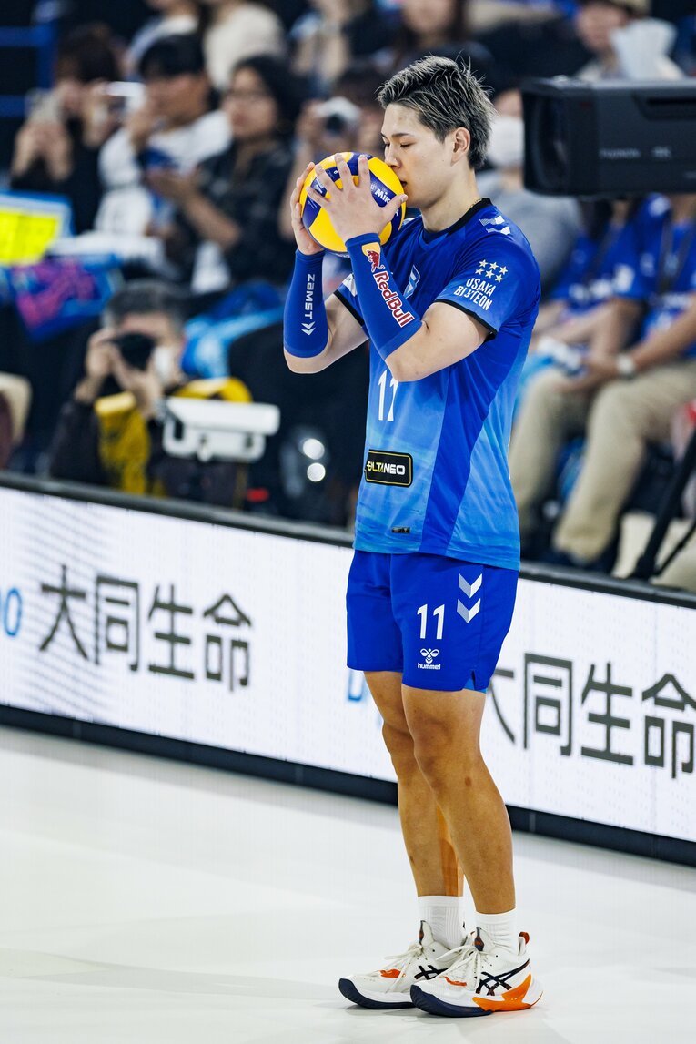 西田有志（大阪ブルテオン）　©︎Kiichi Matsumoto