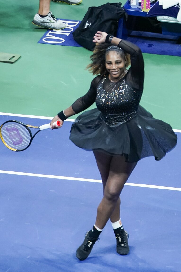 全米オープン1回戦に登場したセリーナ　©Getty Images