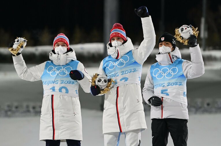 前回北京五輪では個人ラージヒルで銅メダルを獲得　©Naoya Sanuki／JMPA