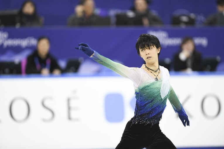2017年2月、四大陸選手権のフリー　©Asami Enomoto