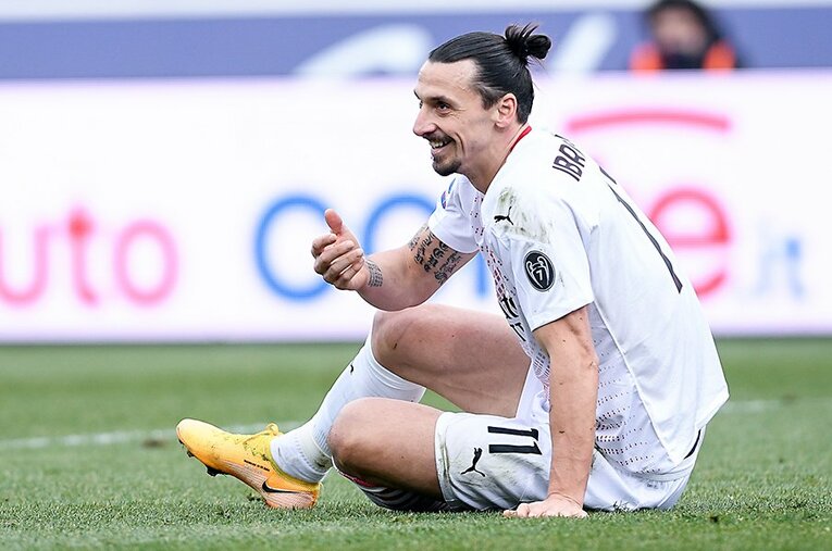 39歳となっても相変わらず豪放磊落なイブラ様だが、チームをしっかりとまとめている ／ photograph by Getty Images