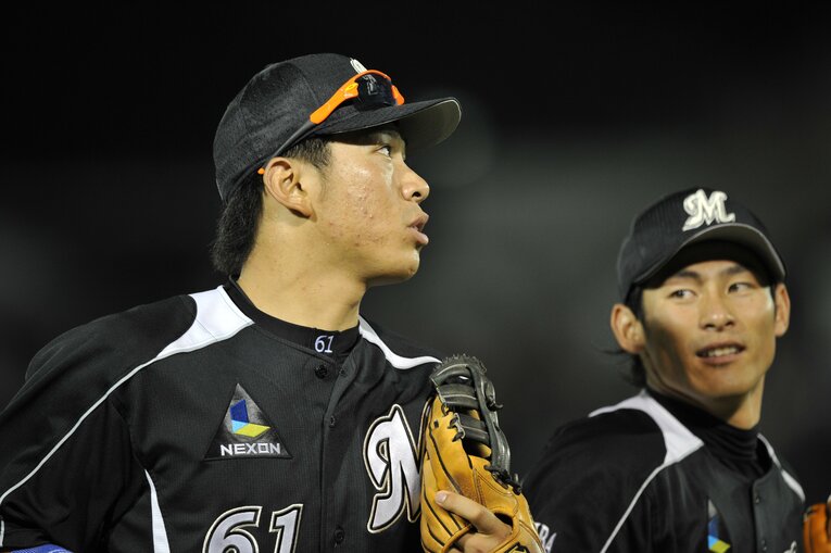 若き日の角中　©︎Hideki Sugiyama