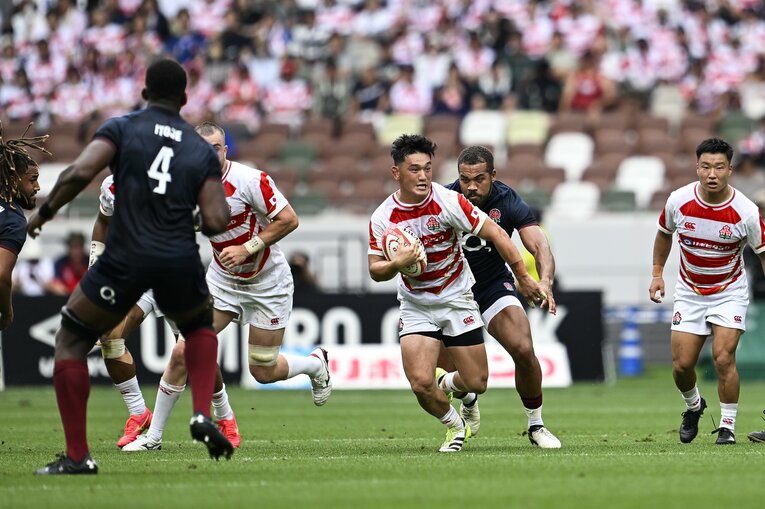 第二次エディー・ジョーンズHC体制の初陣となったイングランド戦　©Asami Enomoto