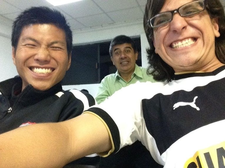 指導者養成学校の同級生たち（本人提供）