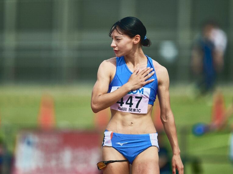 念願の日本選手権への出場が決まれば、9月の世界陸上代表入りの可能性も出てくる　©Yuki Suenaga