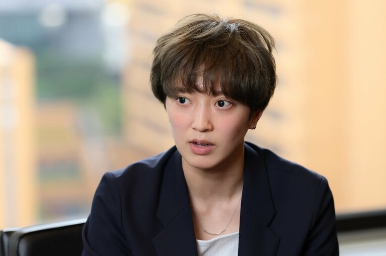 リオ五輪や2度のワールドカップに出場するなど、日本代表としても活躍した鍋谷友理枝（31歳）。2024/25シーズンをもって現役を引退した ／ photograph by Shigeki Yamamoto