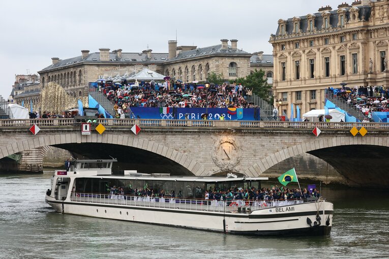 開会式の様子　©Ryosuke Menju/JMPA