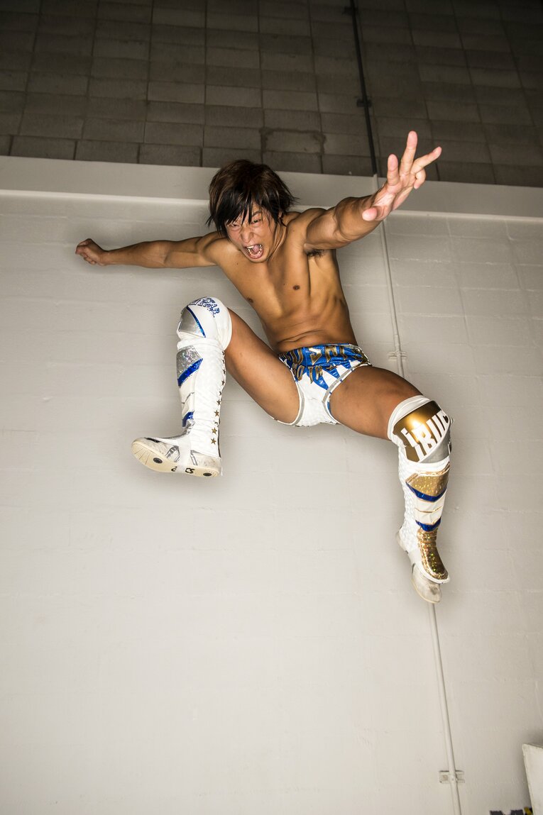 2015年の飯伏幸太　©Takuya Sugiyama