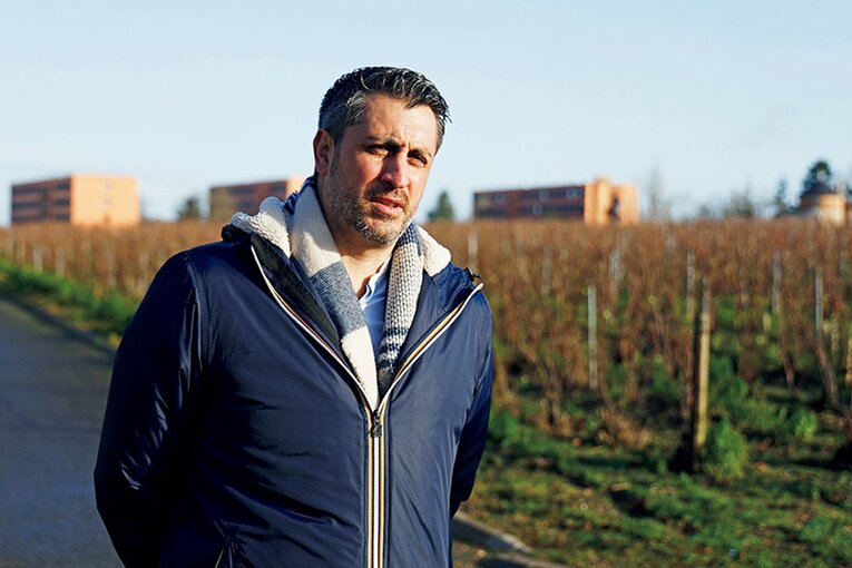 かつてランスの主将を務めたアレクサンドル・バルビエ。引退後はシャンパンの世界へ　©︎Daisuke Nakashima