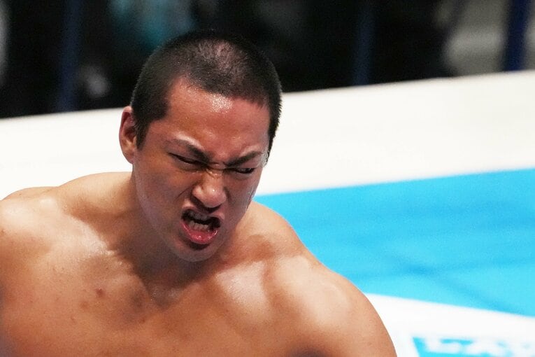 海野翔太の形相　©Masashi Hara