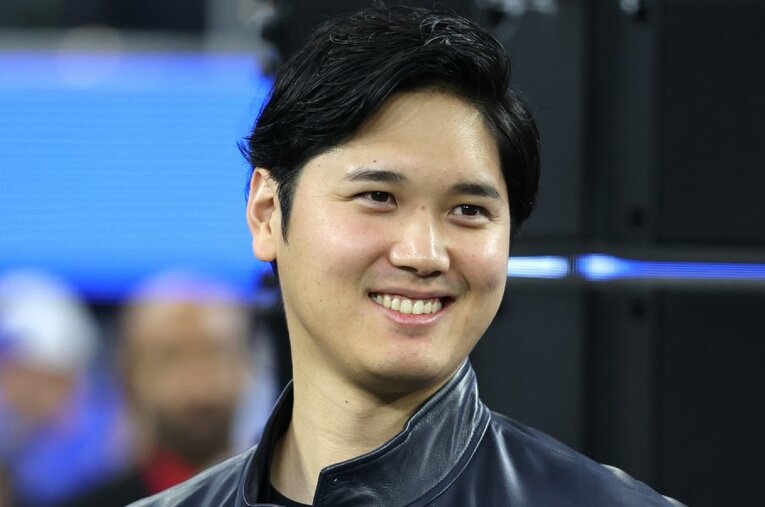 大谷翔平の結婚はイギリスでも速報されていた… ／ photograph by Getty Images