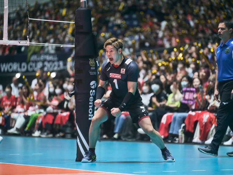 西田有志（パリ五輪予選トルコ戦）©︎Yuki Suenaga