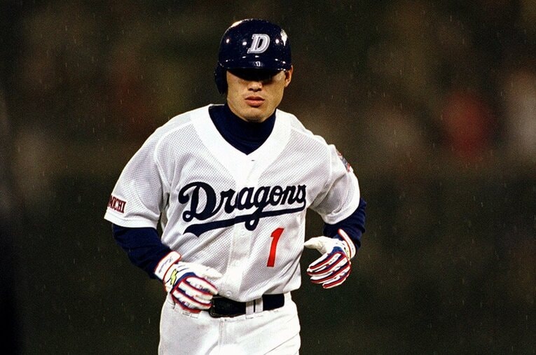 福留孝介／中日 ／ photograph by Takao Yamada