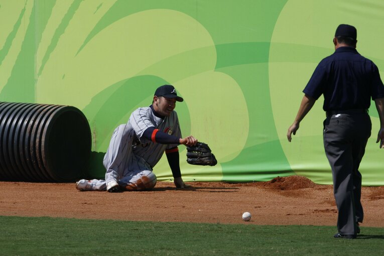 2008年北京五輪。アメリカとの3位決定戦　©JMPA