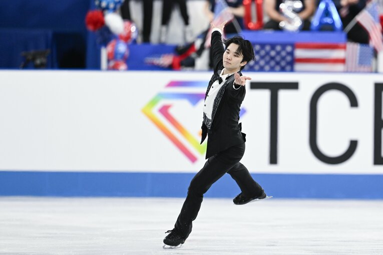 世界フィギュア国別対抗戦のフリー　©Asami Enomoto