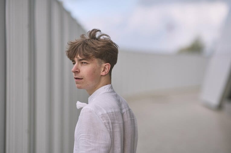 ウクライナ代表のスケーター、イヴァン・シュムラッコ（2022年11月撮影）　©Akiko Tamura