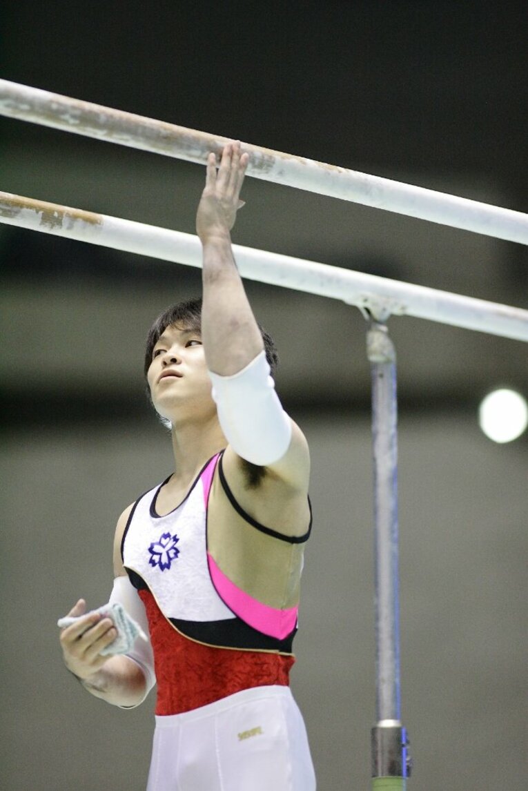 内村航平 ／ photograph by Sports Graphic Number