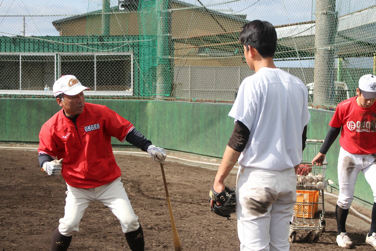夏の大会へ向けて強化を進めている小野高校 ©︎Fumi Sawai