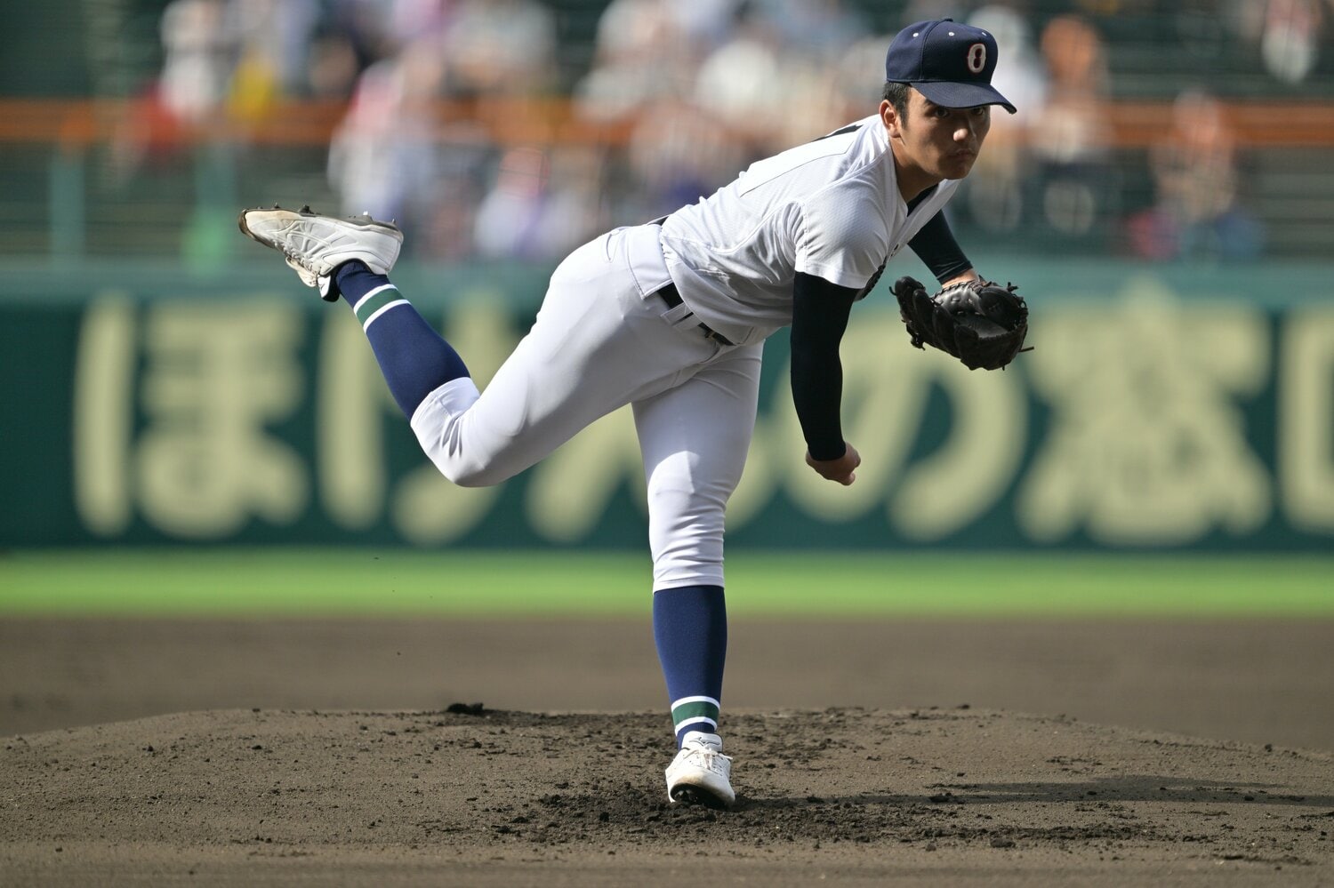 春夏の甲子園で活躍した沖縄尚学の東恩納蒼　©Hideki Sugiyama