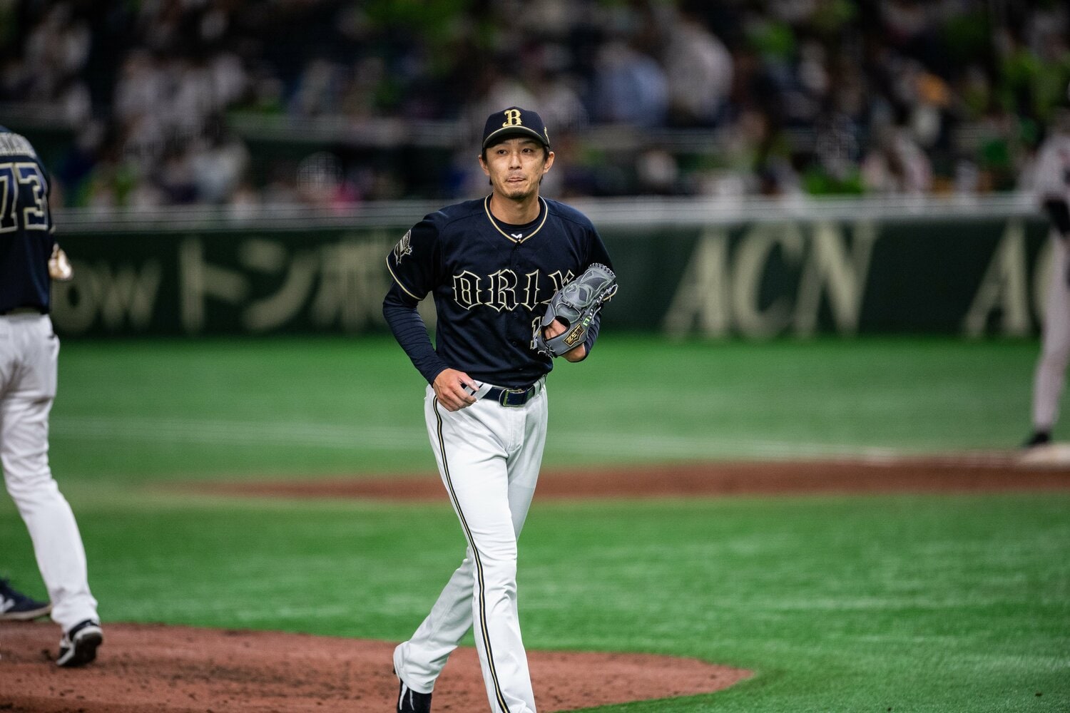 昨季の日本シリーズでも登板した増井(2021年)©︎Nanae Suzuki