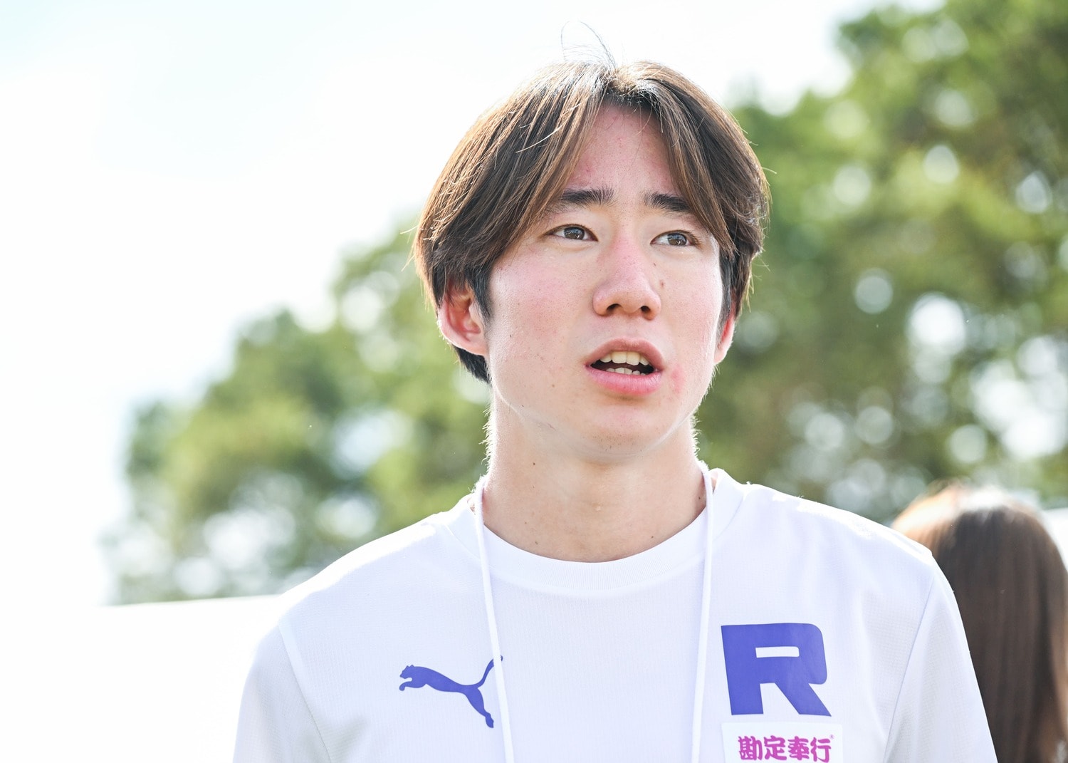 チームトップの総合15位、日本人3位という快走を見せた馬場賢人　©Nanae Suzuki