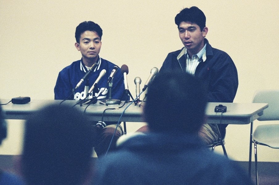 ドジャース・野茂英雄「野球を楽しみたい」発言に「日本メディアの8割が怒った」…初代通訳・奥村政之が振り返る「1995年のトルネード旋風」＜Number Web＞ photograph by Koji Asakura