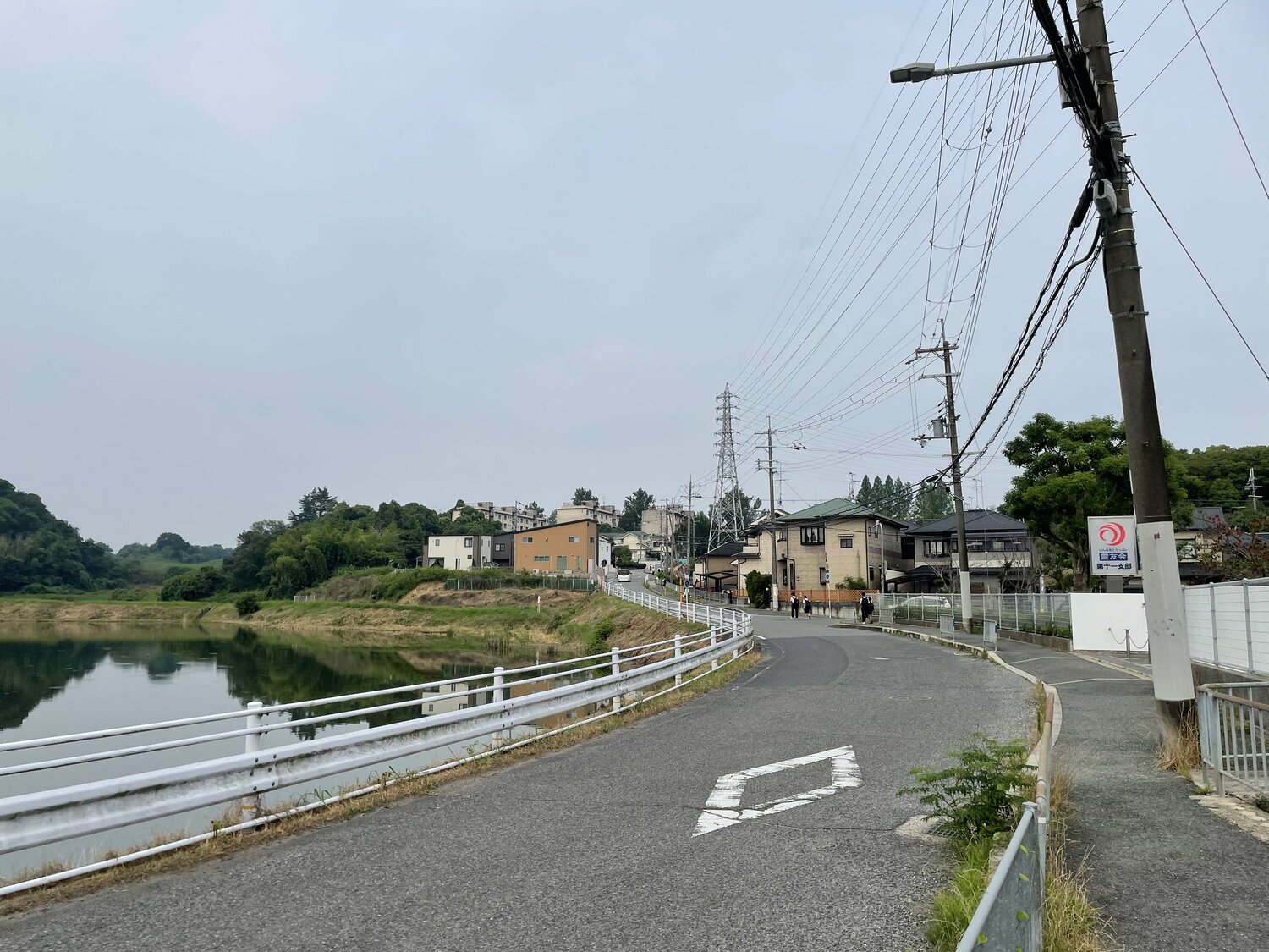 喜志駅からPL学園校舎までの通学路 ©Number Web