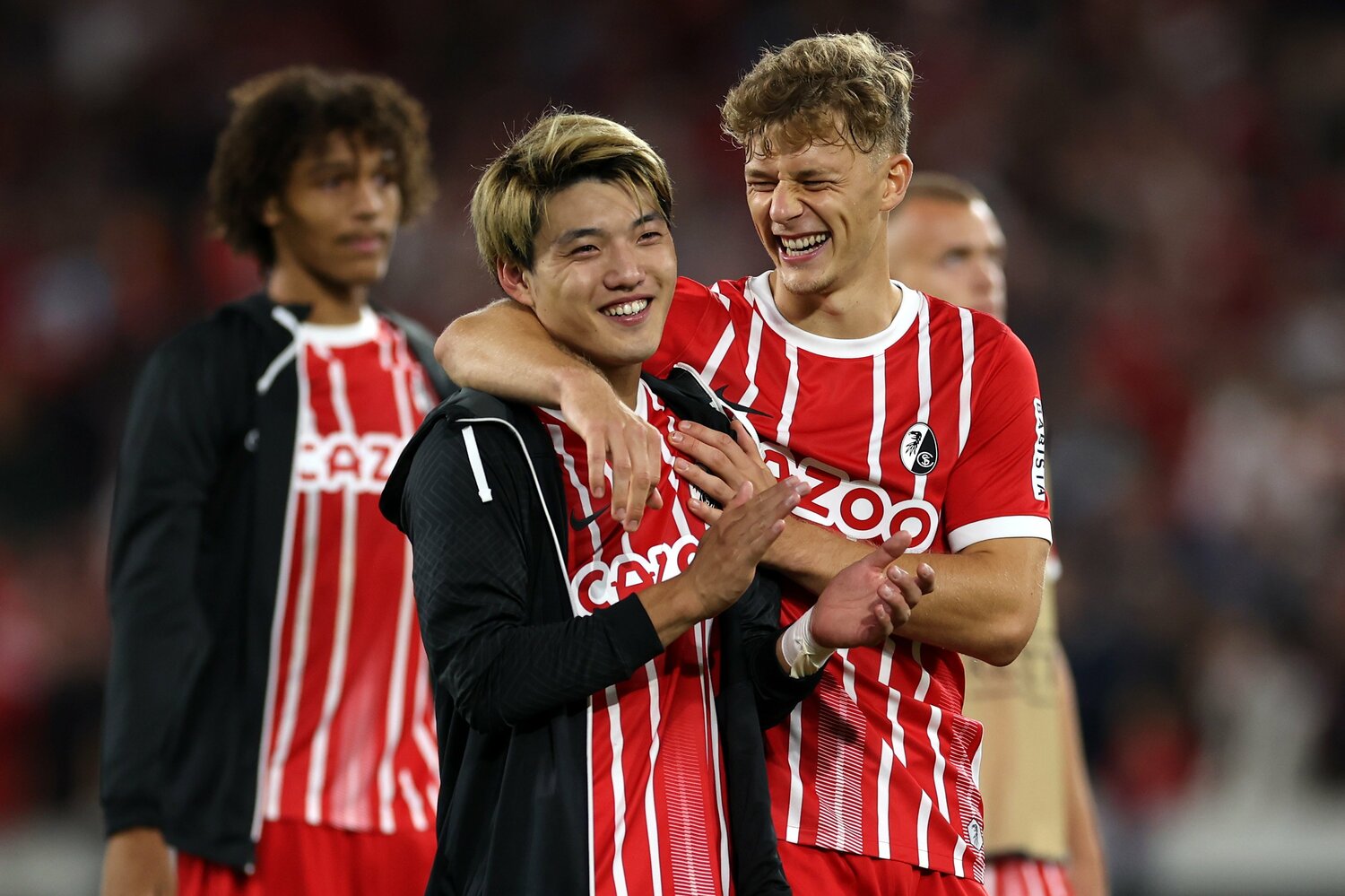 今季から所属するフライブルクでレギュラーに定着。1月28日の試合でも1アシストを記録した　©Getty Images