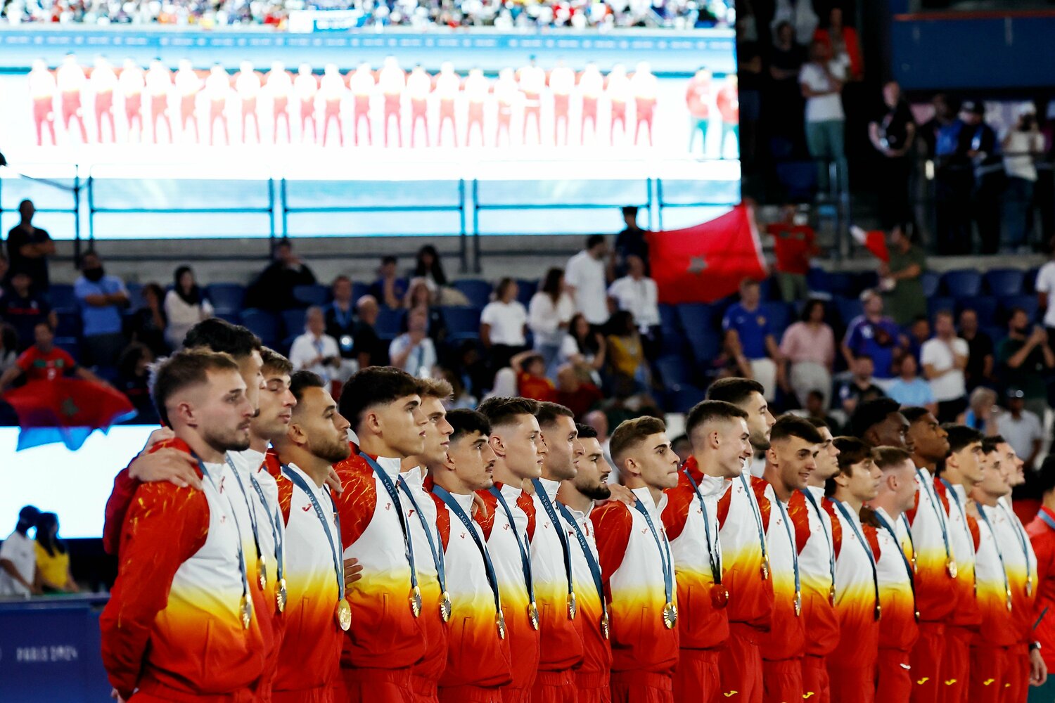 パリ五輪、金メダルを獲得したのはスペインだった　©Mutsu Kawamori