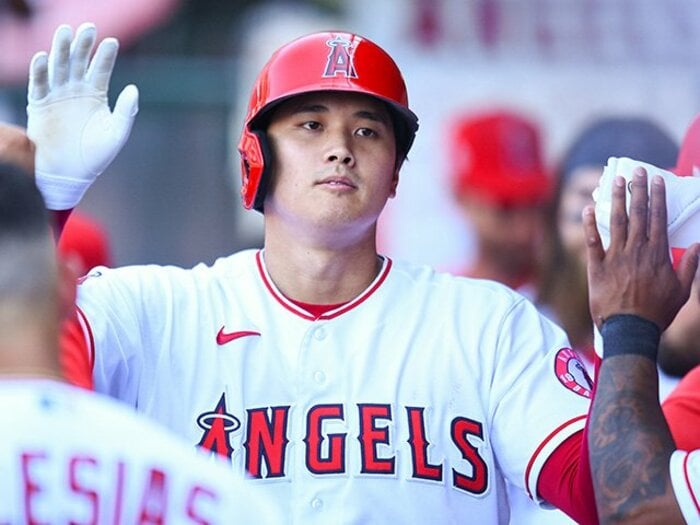 大谷翔平“HR競争のサビ”を取り払う後半戦初34号ホームラン… MLB公式も「そして彼は明日投げるぜ」とワクワク〈Weekly SHOTIME〉<Number Web> photograph by Icon Sportswire/Getty Images