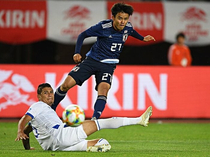 久保建英のキックに水沼貴史が注目。メッシ、ロナウドと同じ素質とは？＜Number Web＞ photograph by Getty Images