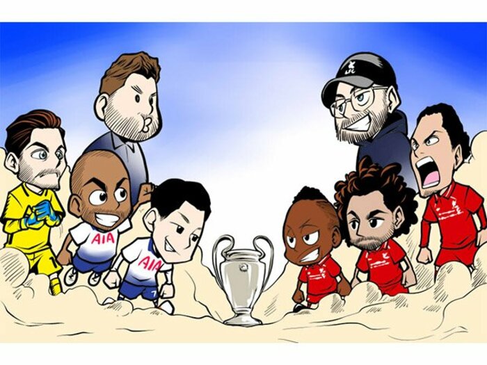 ロナウドを超える新記録はマネが!?CL決勝の26年間を洗いざらい。＜Number Web＞ photograph by Junsei Chida/illustration