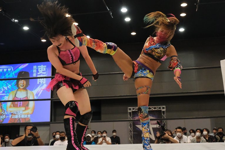 ウナギvs吏南　©Norihiro Hashimoto