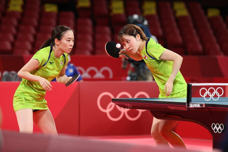「ダブルスを石川さんと戦えて、すごく心強いです」 卓球女子団体のカギを握る平野美宇にチームが伝えていたこと(7)