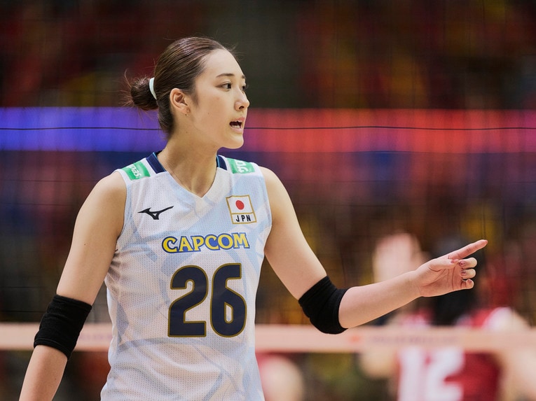 バレーボールネーションズリーグ 韓国戦　©︎Yuki Suenaga