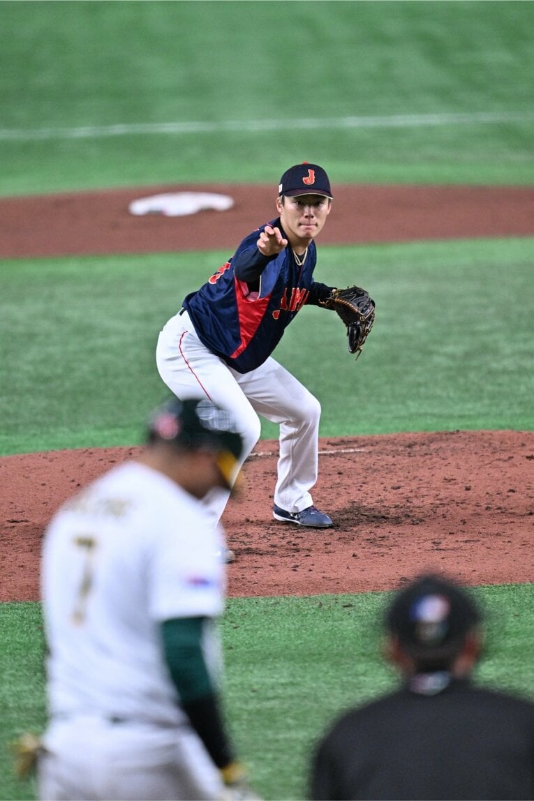 WBCでエース格だった山本由伸は、シーズンに入っても圧倒的だった　©Naoya Sanuki