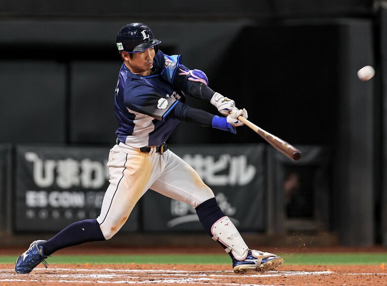 17日の日本ハム戦では殊勲の2ランを放った　©JIJI PRESS