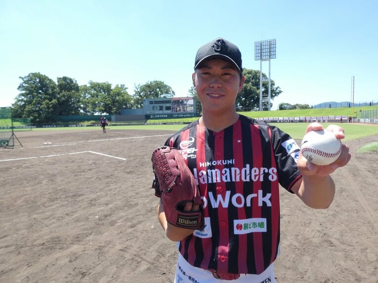 ドラフト指名を待つ芦谷　©Kotaro Tajiri