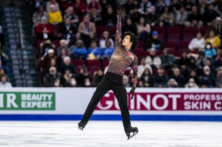 世界選手権フリーでは、SP19位から総合3位に浮上する演技で観客を驚かせた　©Getty Images